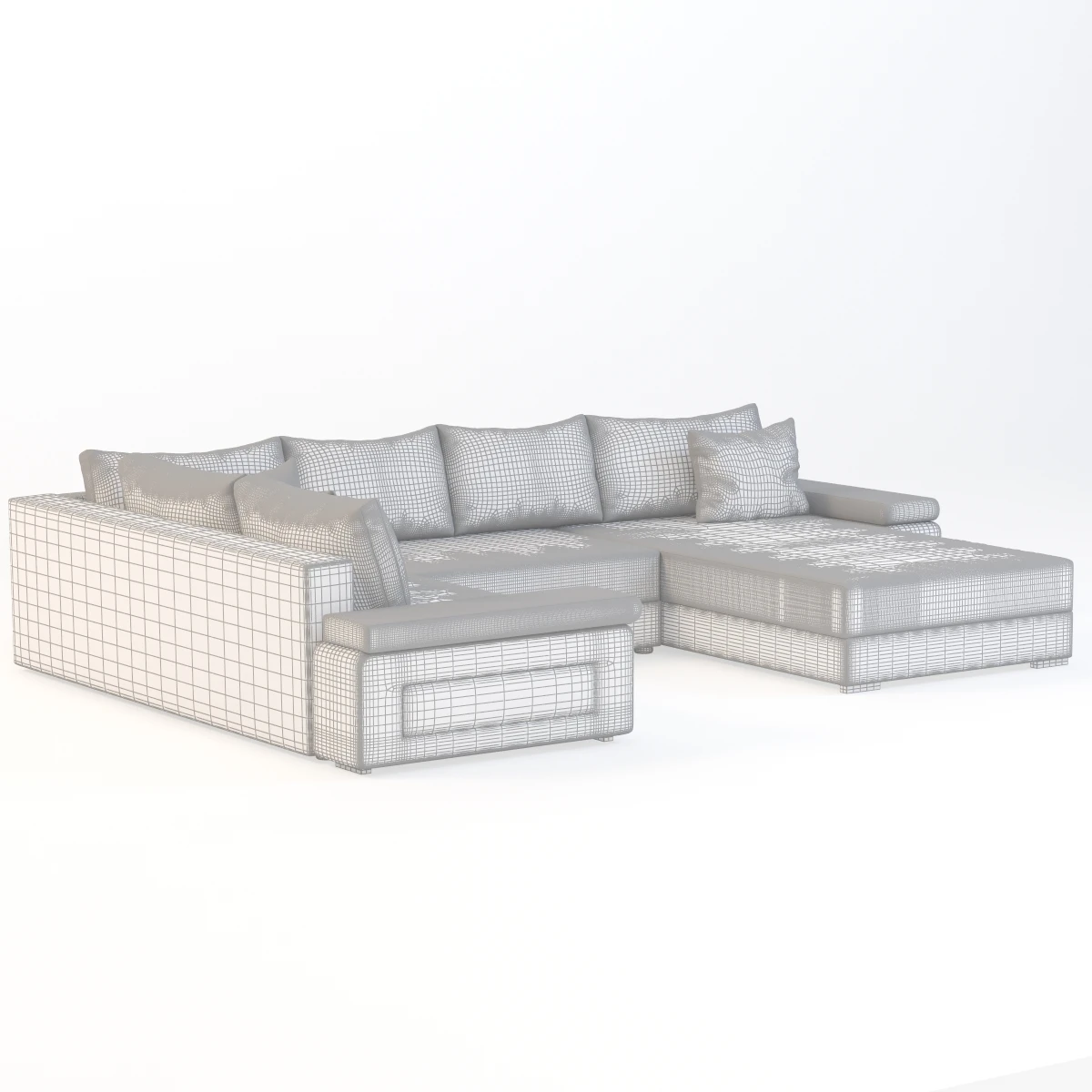 Bella Italia Sofa Collection 01 3D Model_04